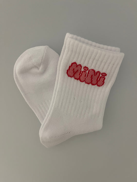 Crew Socks - Mini Pink