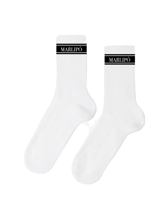 Crew Socks - Black Stripes