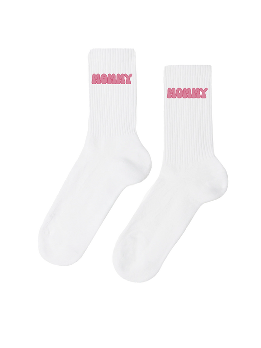 Crew Socks - Mommy Pink